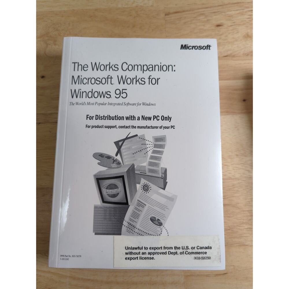 The‎ Works Companion : Microsoft Works for Windows 95 Sealed